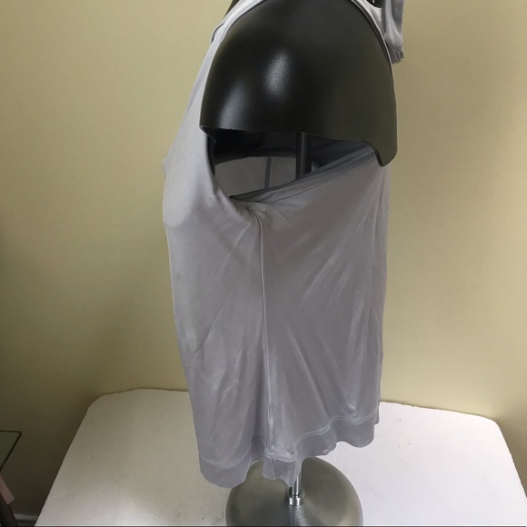 Giorgio Armani A/X Exchange Silk Blend Layed Sleeveless Top Ties Tank Minimalist - Picture 5 of 9